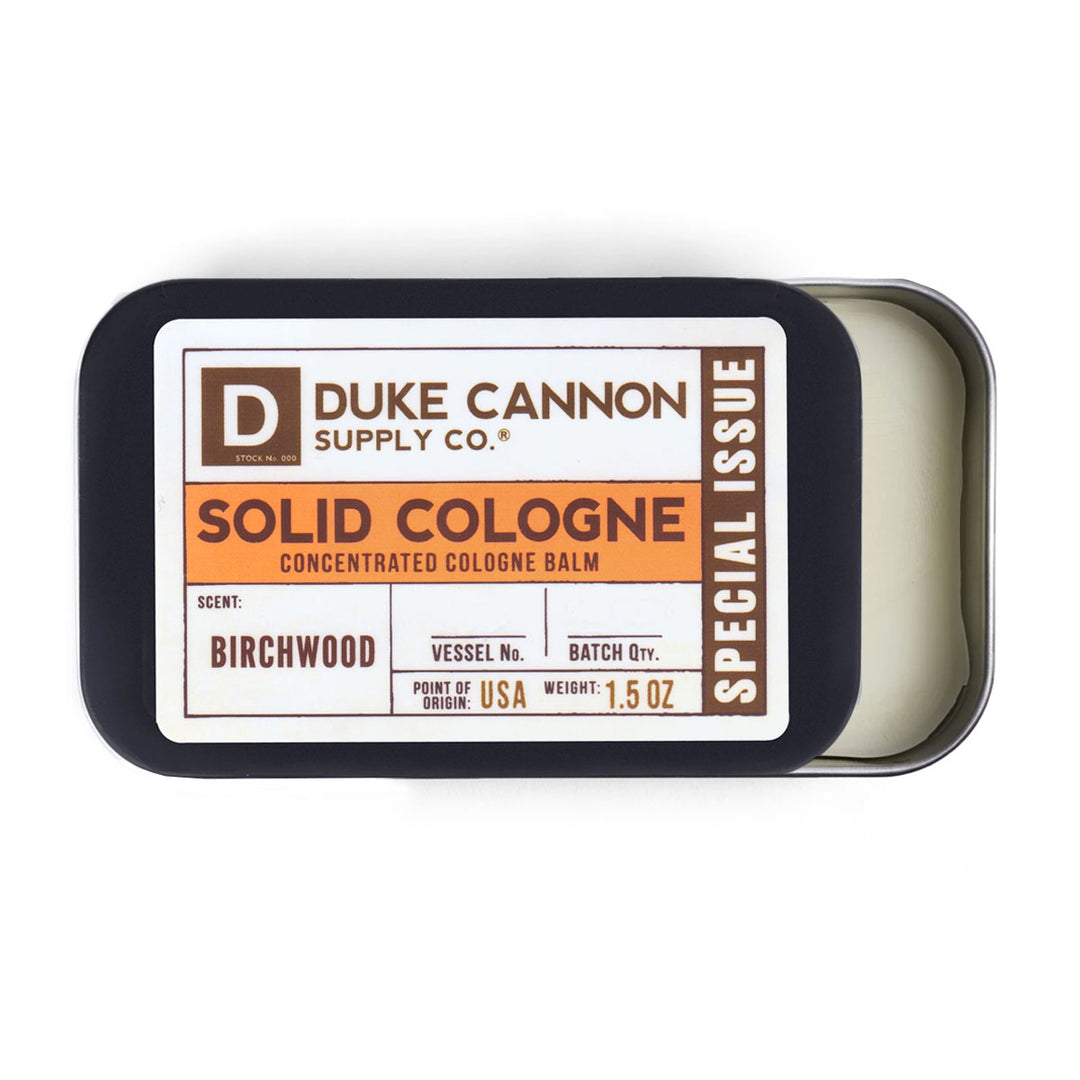 Solid Cologne - Birchwood Scent