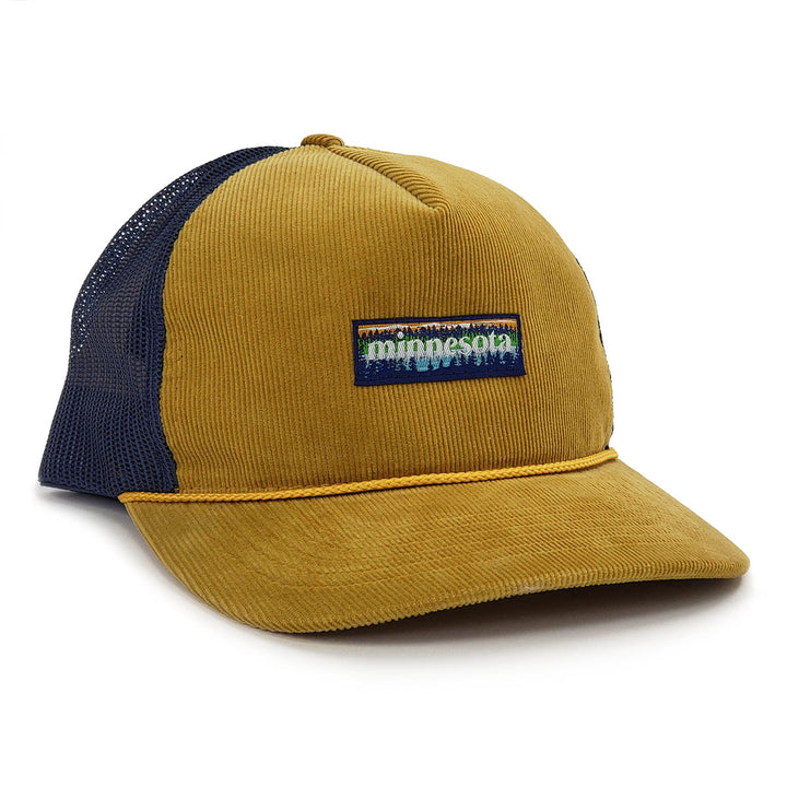 Minnesota corduroy patch hat