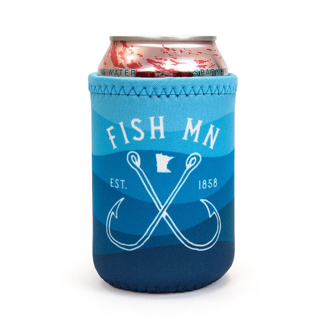 Fish MN Can Cooler