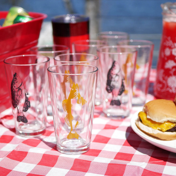 Minnesota Fish Glasses