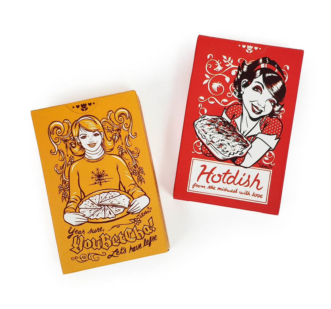 Vintage-inspired playing cards