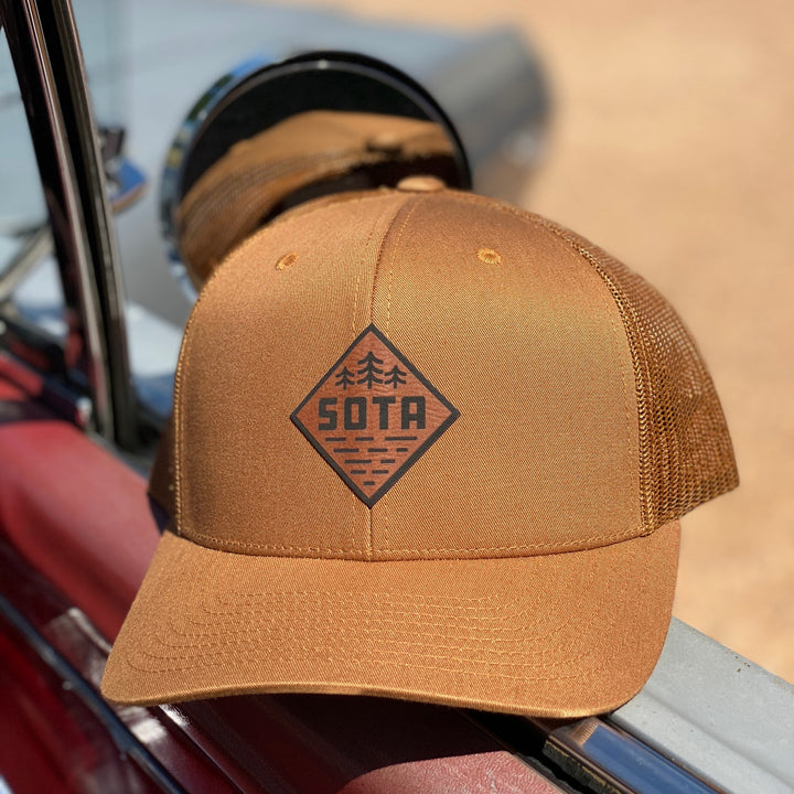 Tree Trio Snapback Hat