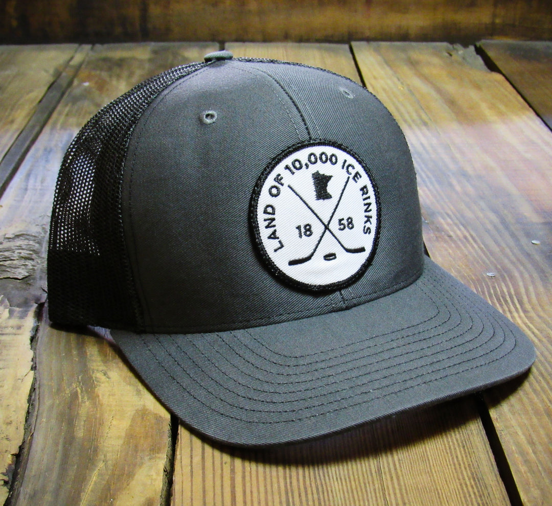 Mens hockey patch hat