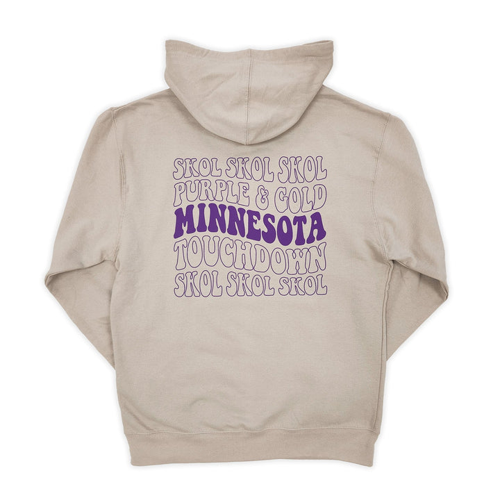 Minnesota Football Hoodie - Tan