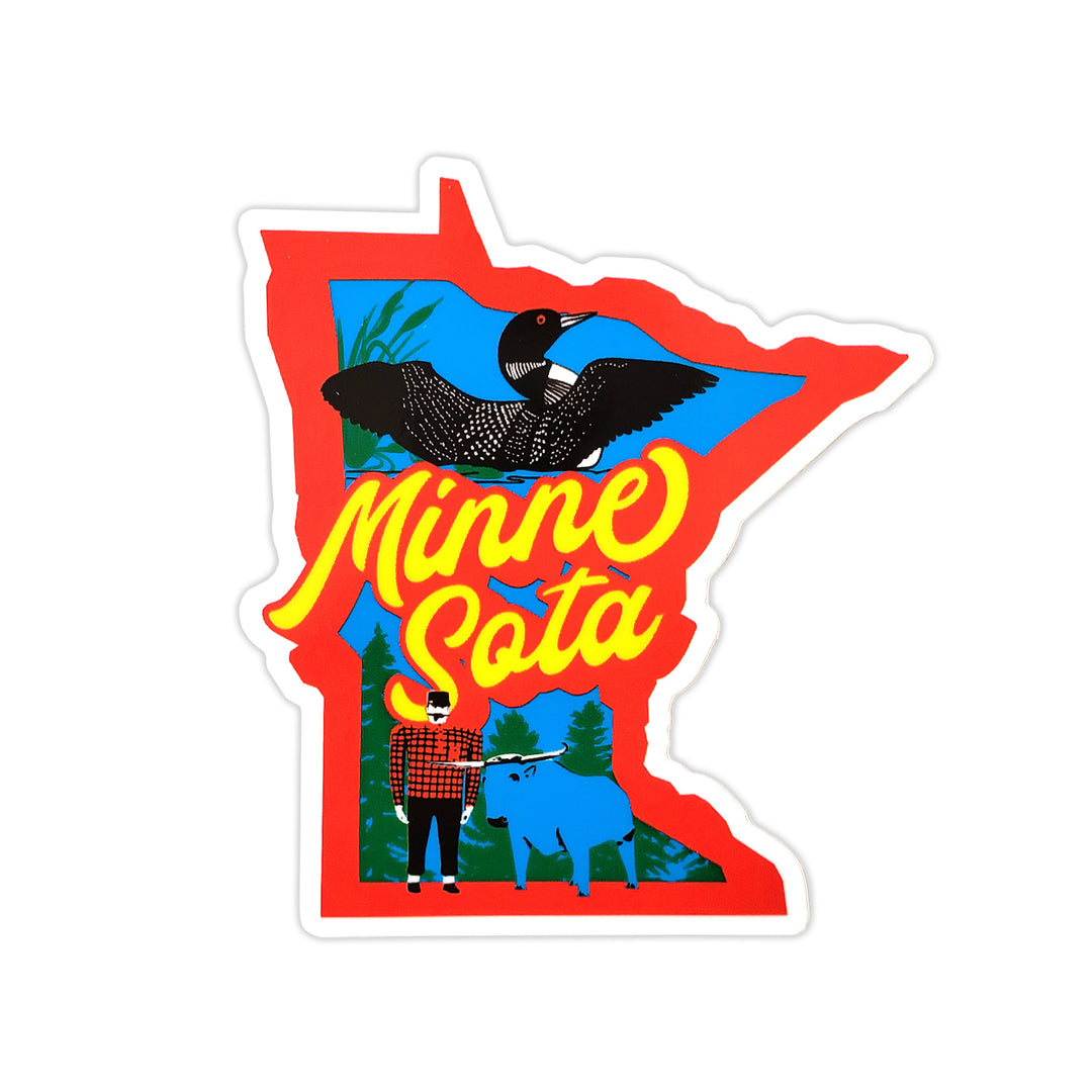 MN Landmark Sticker