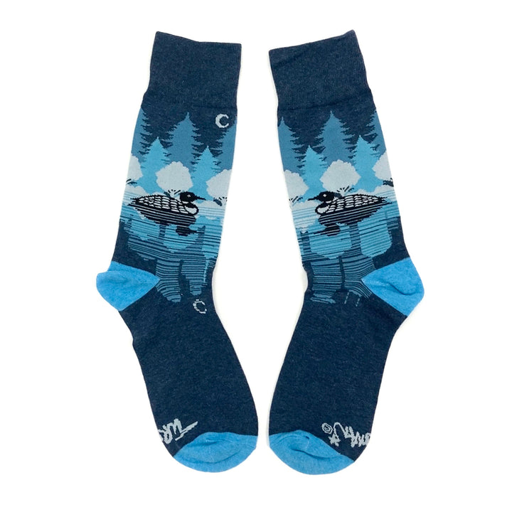 Midnight Loon Socks