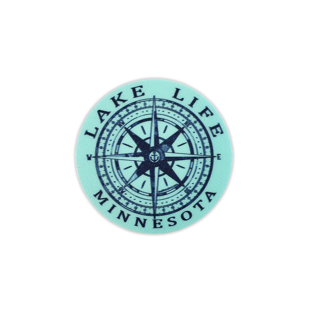Roam Free Compass Mini Sticker