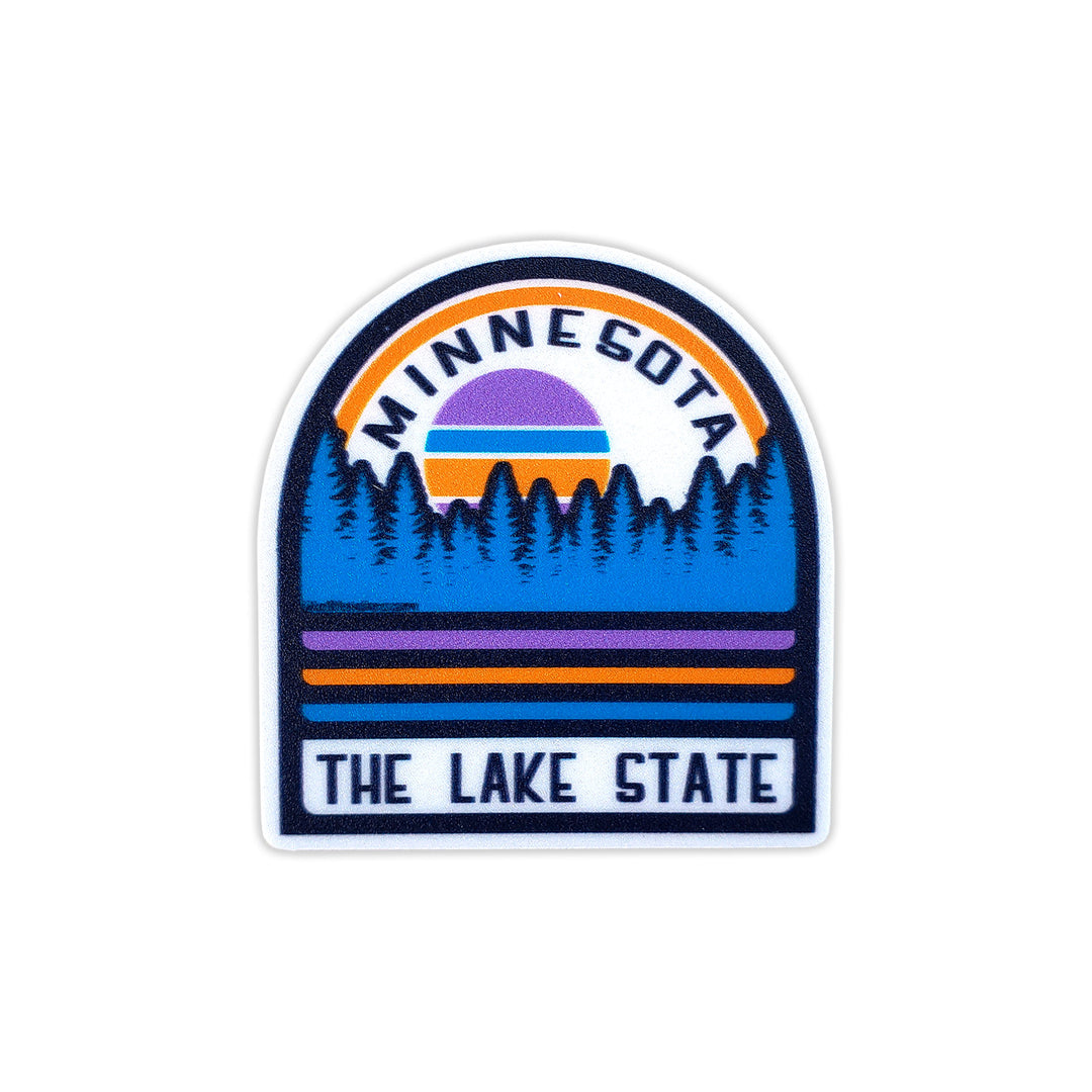 Lake State Pines Mini Sticker