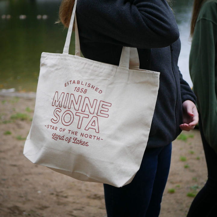 Minnesota Canvas Tote Bag
