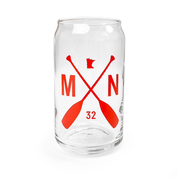 Minnesota Can-shaped Drinking Glass