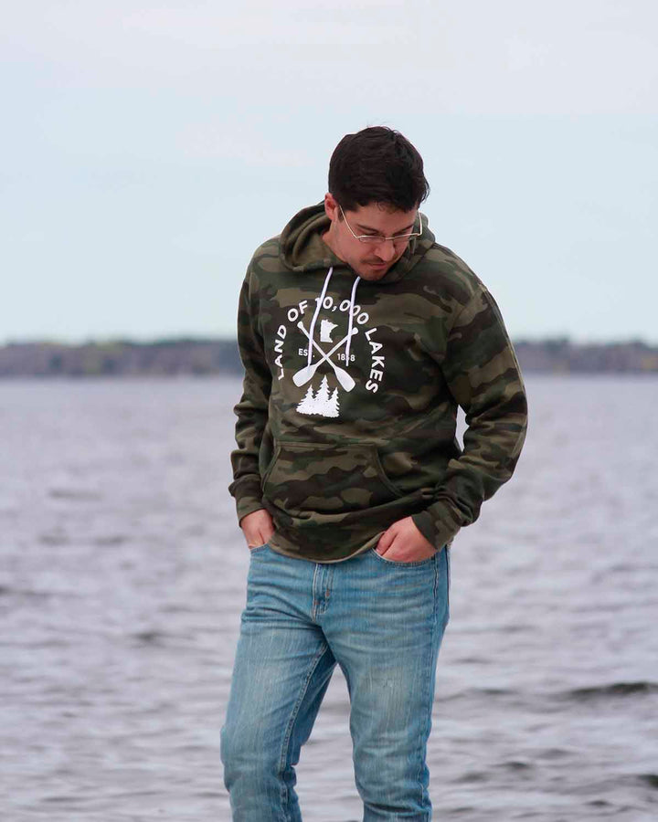 10k Lakes Camo Hoodie