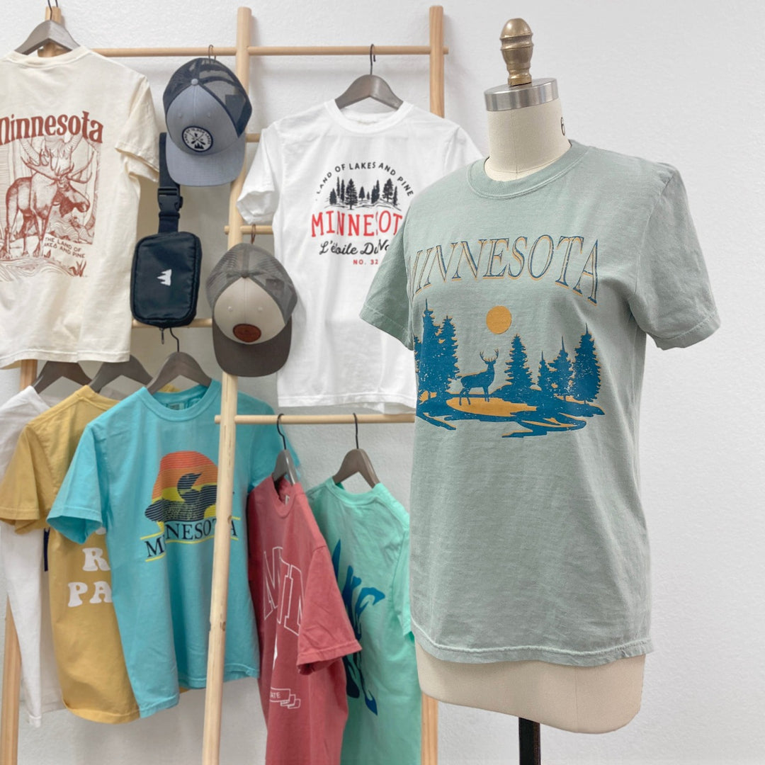 Minnesota Vintage Sun-Washed T-Shirts