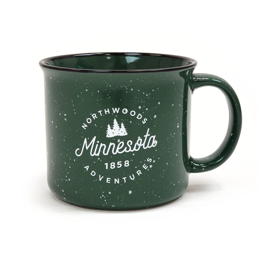 Merry - Green Campfire Coffee Mug - 18 oz