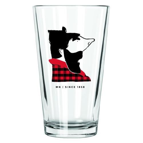 Paul Bunyan MN Pint Glass