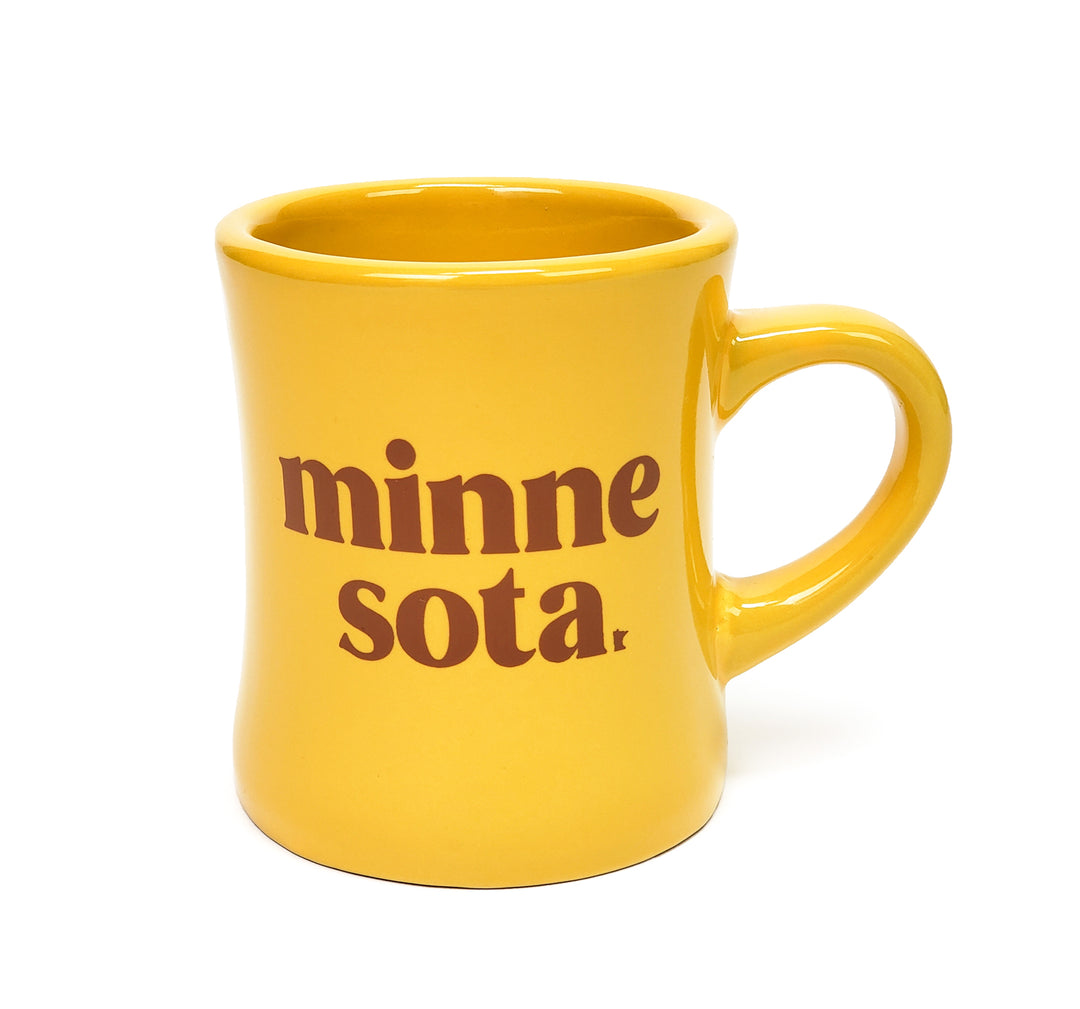 Minnesota classic retro diner mug