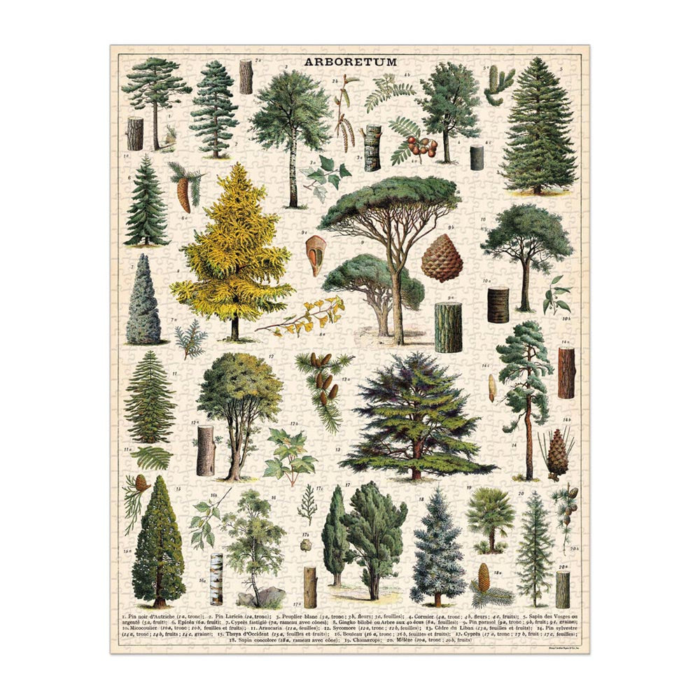 Arboretum Chart Puzzle