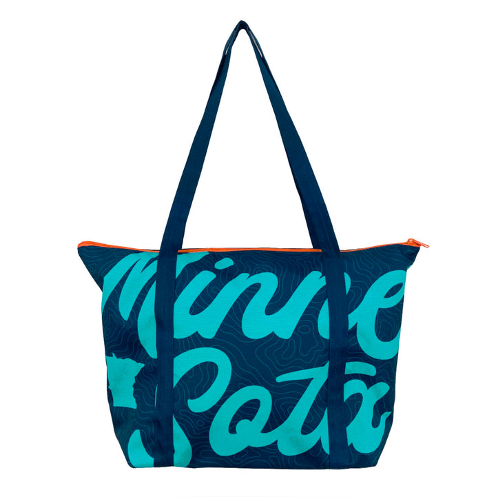 Minnesota Tote bag with zipper