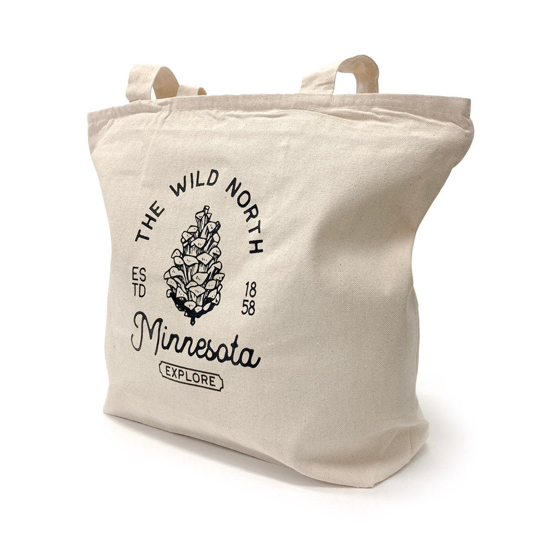 The Wild North Zipper Tote Bag