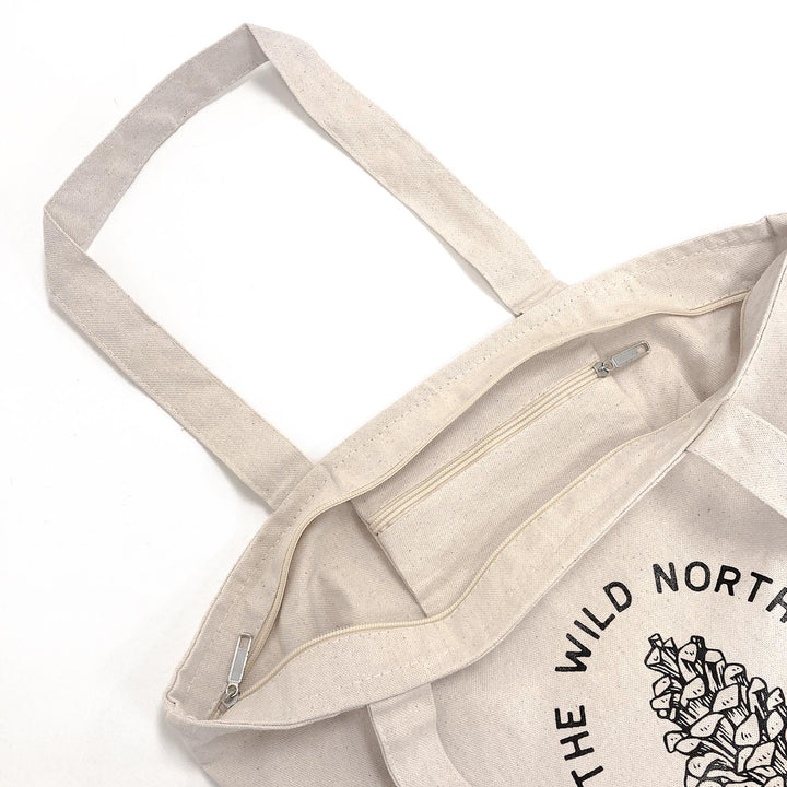 The Wild North Zipper Tote Bag