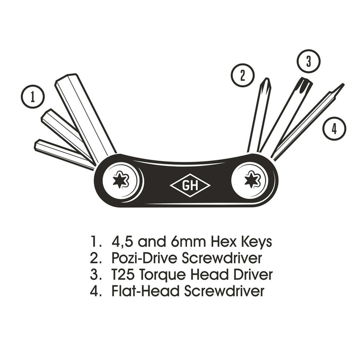 Hex Key Bike Multi Tool