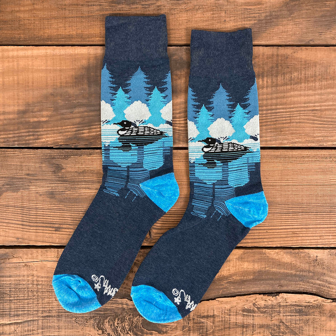 Midnight Loon Socks