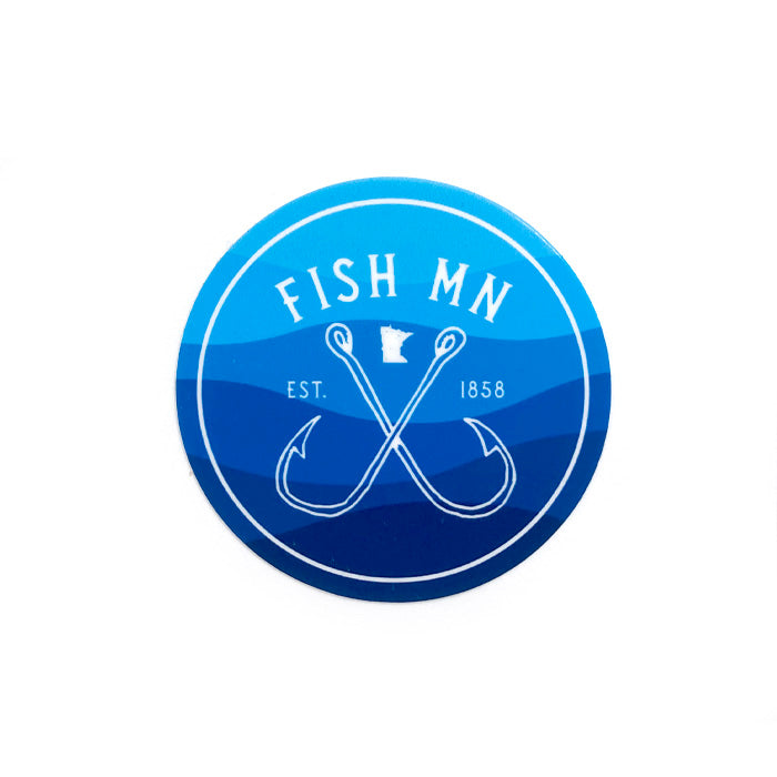 Fish MN Sticker