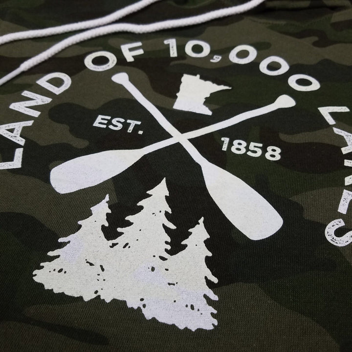 Land of 10,000 lakes Paddle shirt