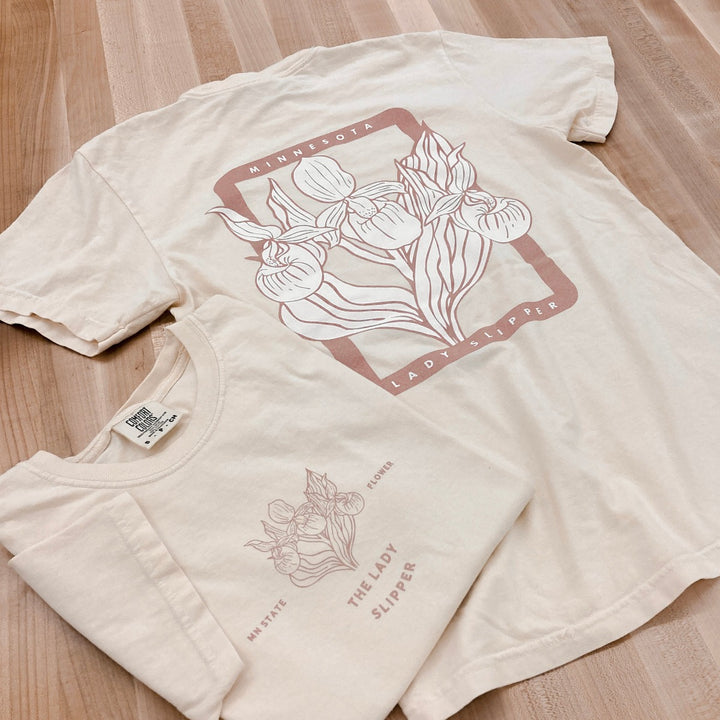 Lady Slipper Flower T-Shirt