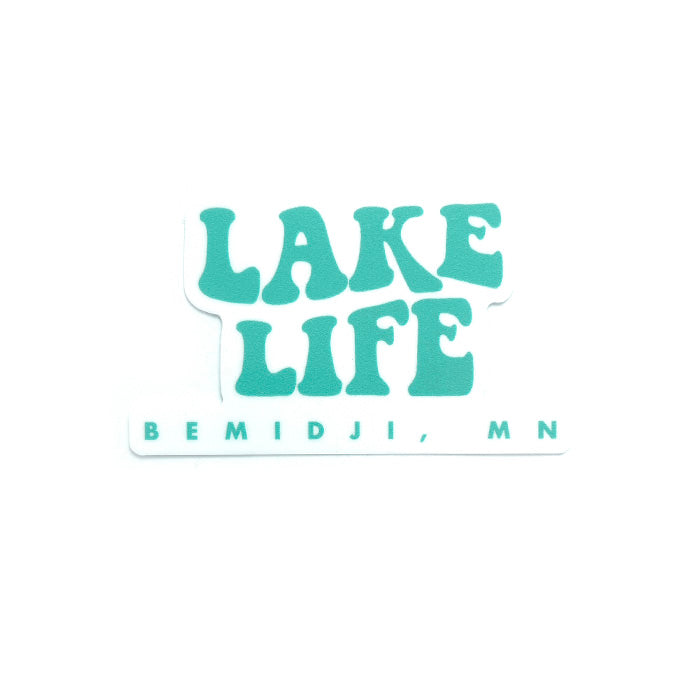 Bemidji Lake Life Sticker