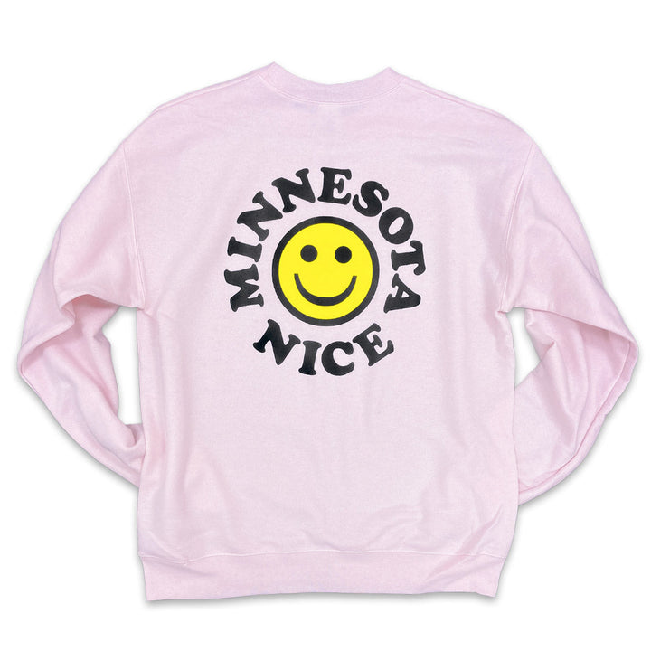 MN Nice Smile Crewneck - Pink