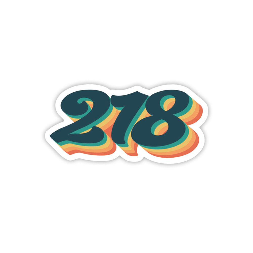 Colorful 218 Sticker